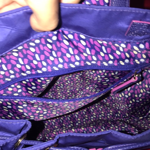 Vera Bradley Preppy Drawstring Backpack - Picture 5 of 8